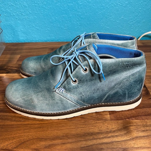 Steve Madden Original Ltd. Edition Blue Leather Boot | Mens 9 main image 10